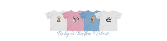 baby toddler cute animal tshirts gift baby shower
