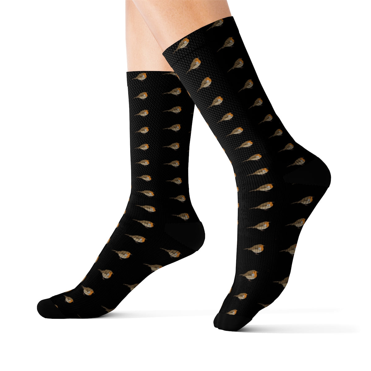 Robin Bird Socks