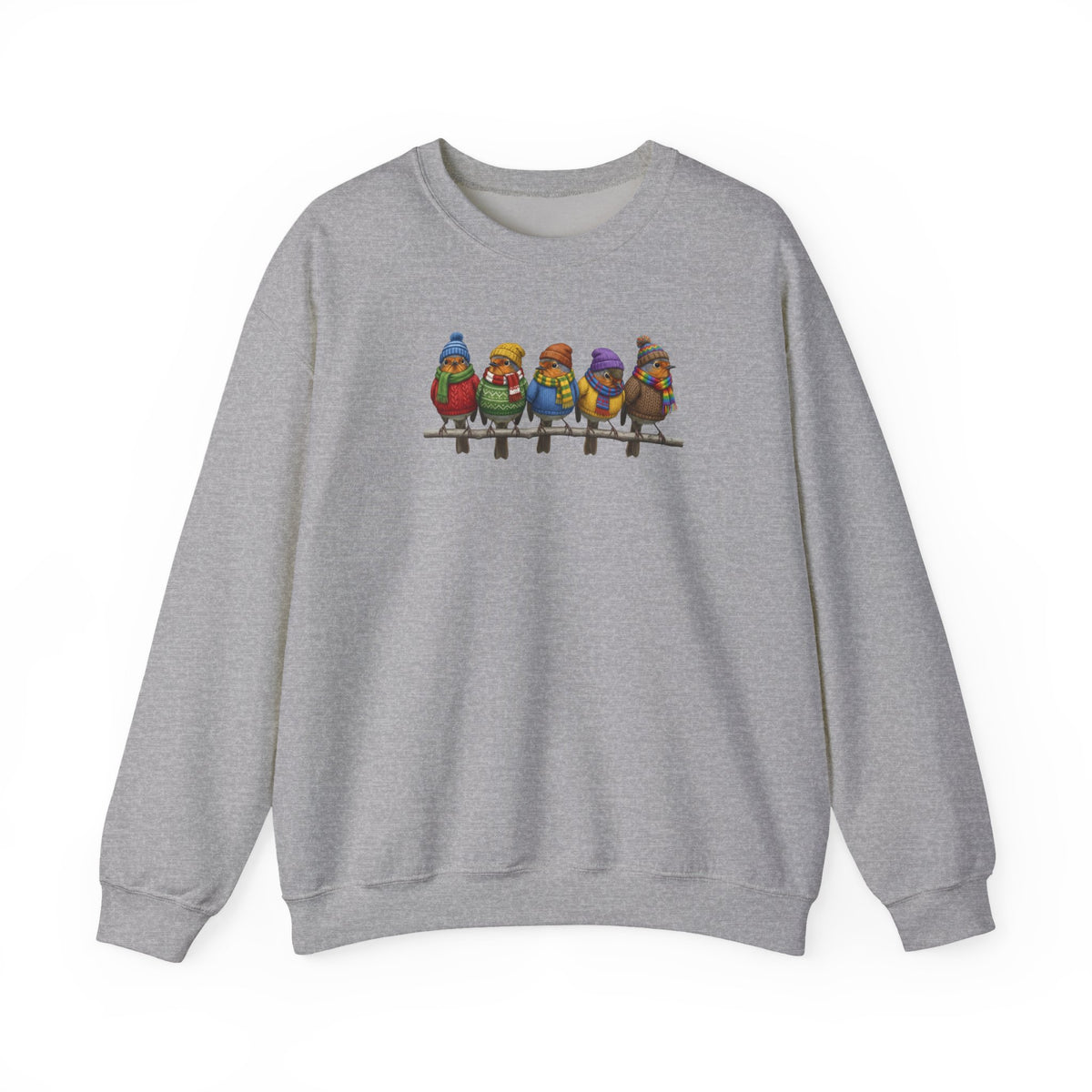 Rotkehlchen Sweatshirt Vogelmotiv mit Animal Graphic Tee Hintergrund