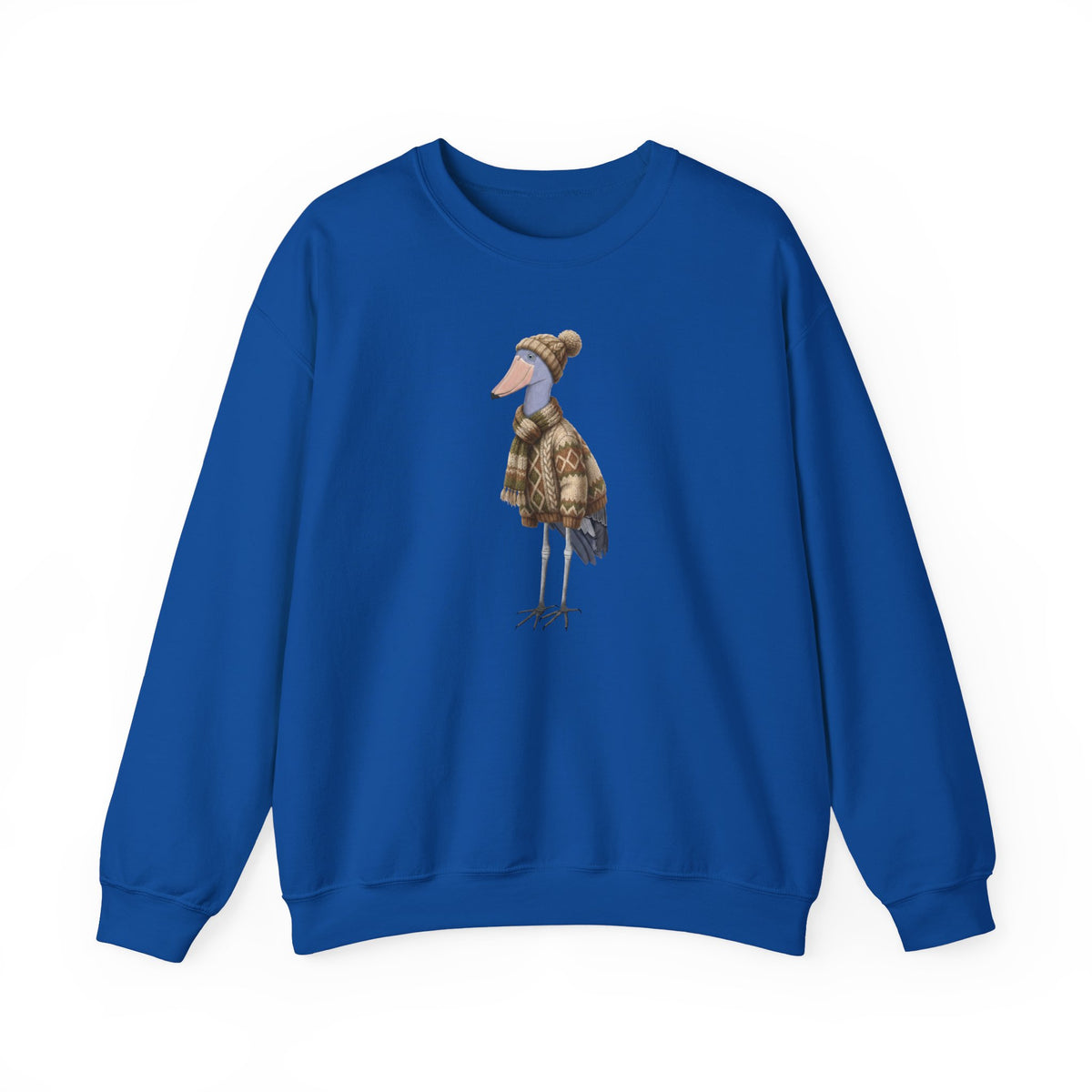 Shoebill Cozy Sweatshirt – Animal Lover Gift and Avian Enthusiast style
