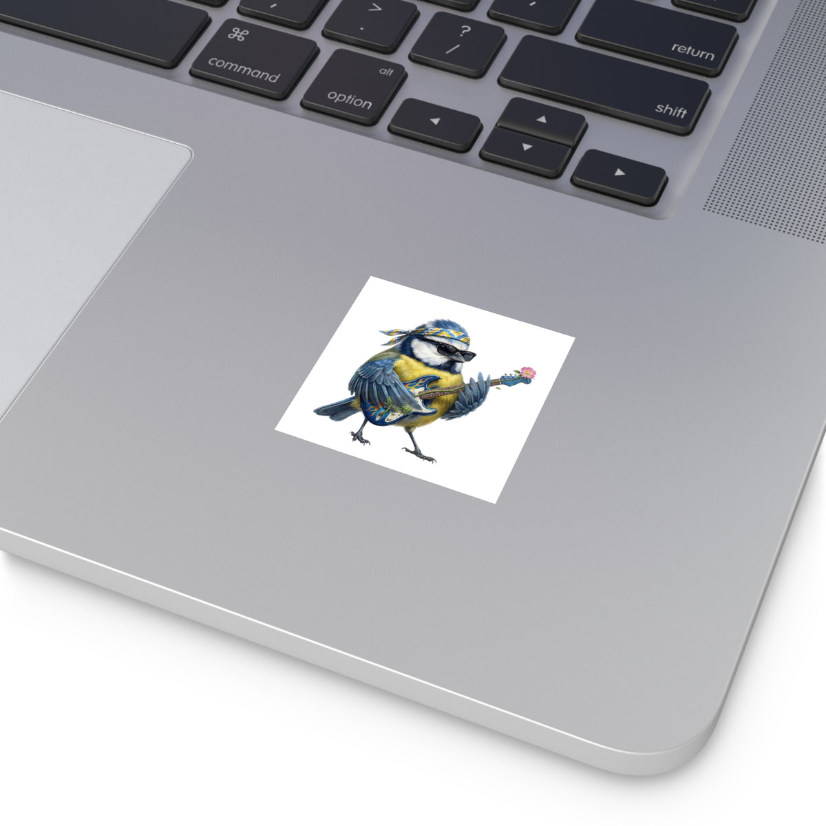 Blaumeise Aufkleber – animal sticker und band Stil