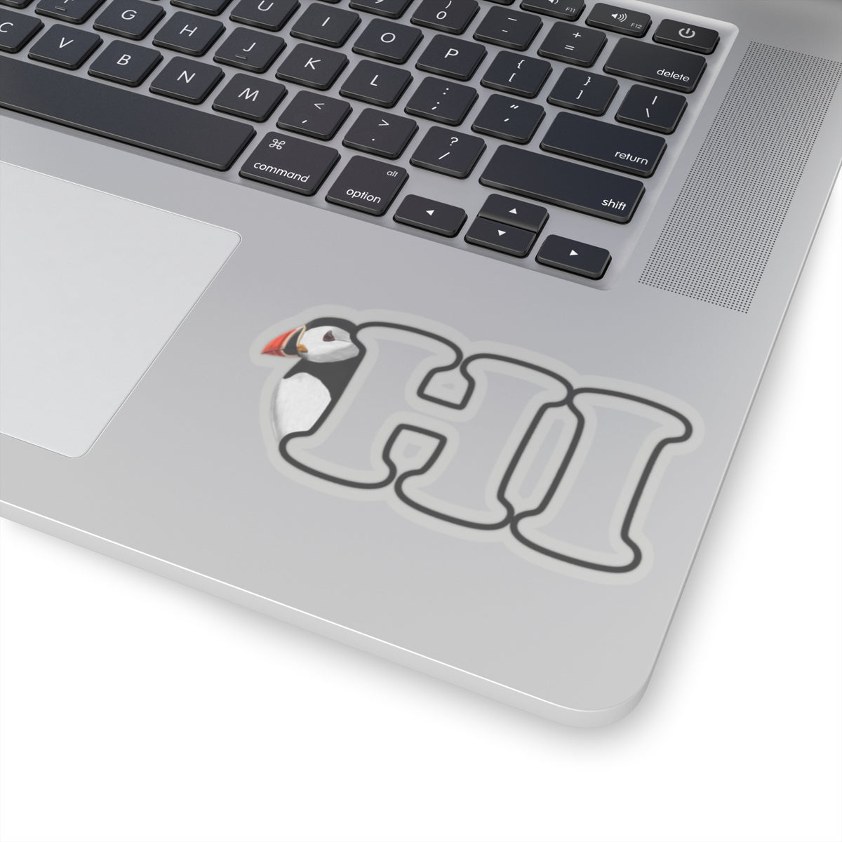 Puffin Hi Bird Kiss-Cut Sticker