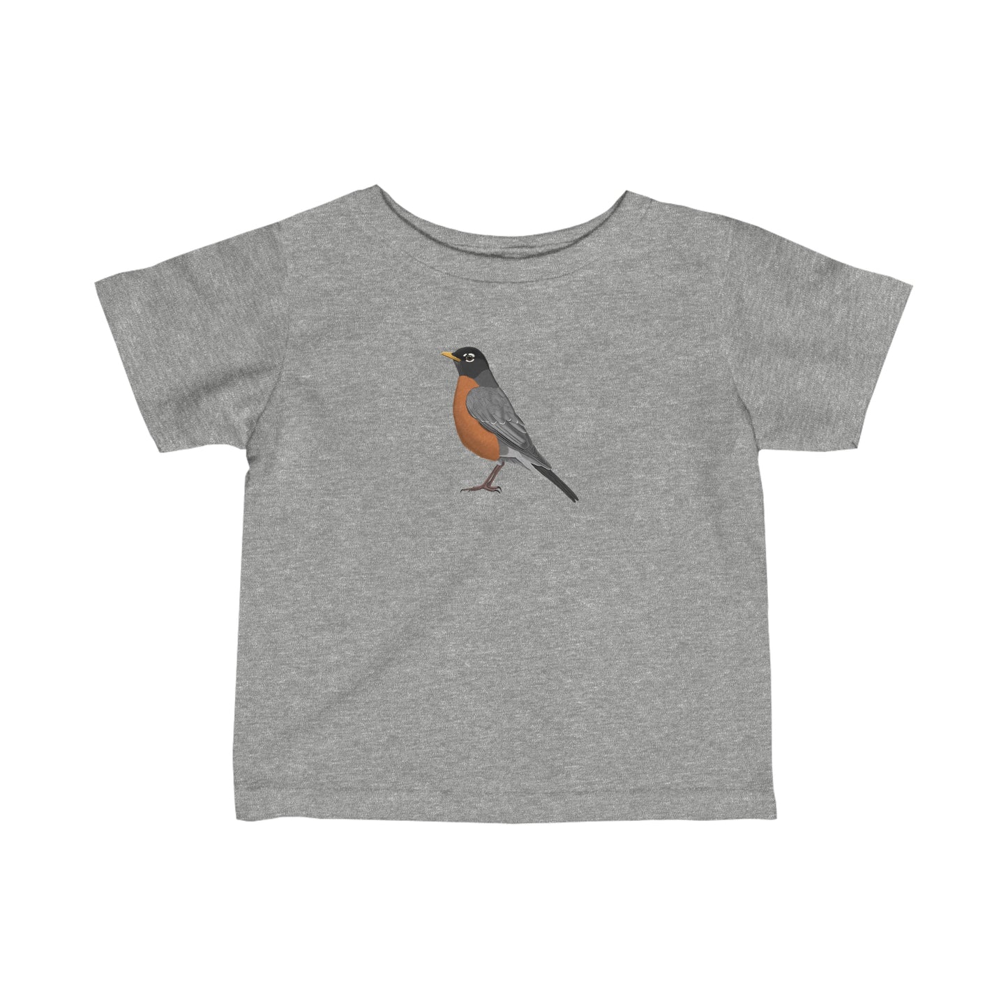 American Robin Bird Baby & Toddler Fine Jersey Tee
