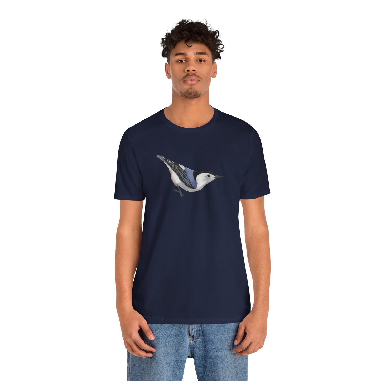 White Breasted Nuthatch Birding & Birdwatching Bird T-Shirt