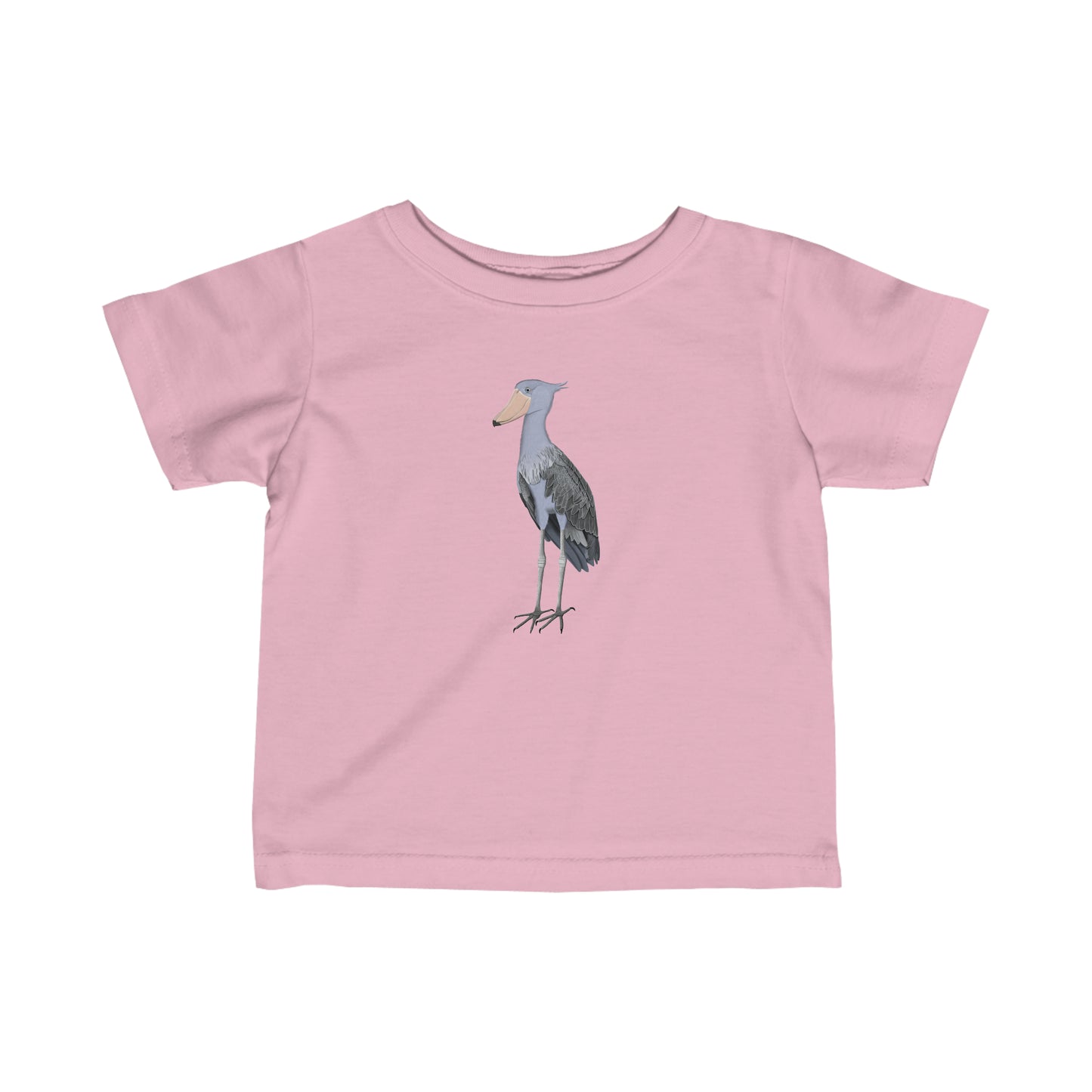 Shoebill Bird Baby & Toddler Fine Jersey Tee - jz.birds