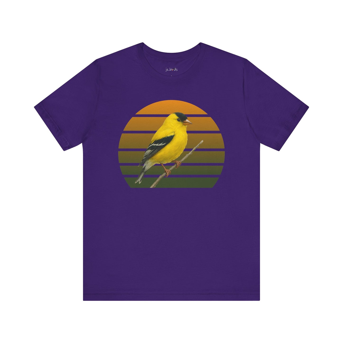 American Goldfinch T-Shirt | Unisex Retail Fit Bird Lover Tee | Wildlife Birder Gift