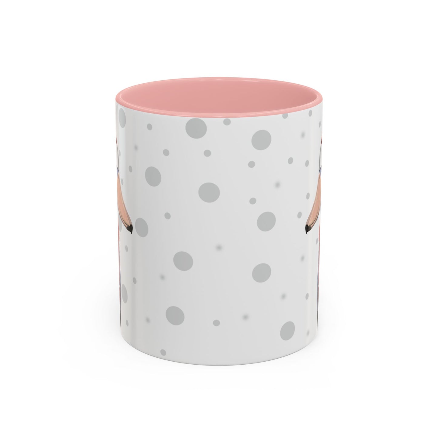 ハシビロコウのクリスマスバードコーヒーマグ