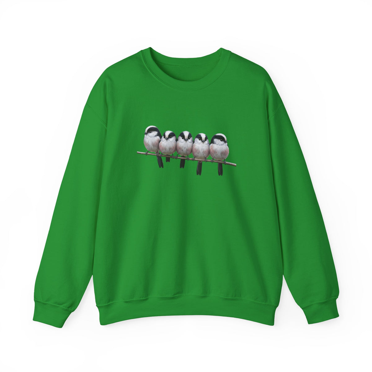 Long Tailed Titmouse Sweatshirt | Bird Watcher Crewneck | Unisex Songbird Gift for Bird Lovers