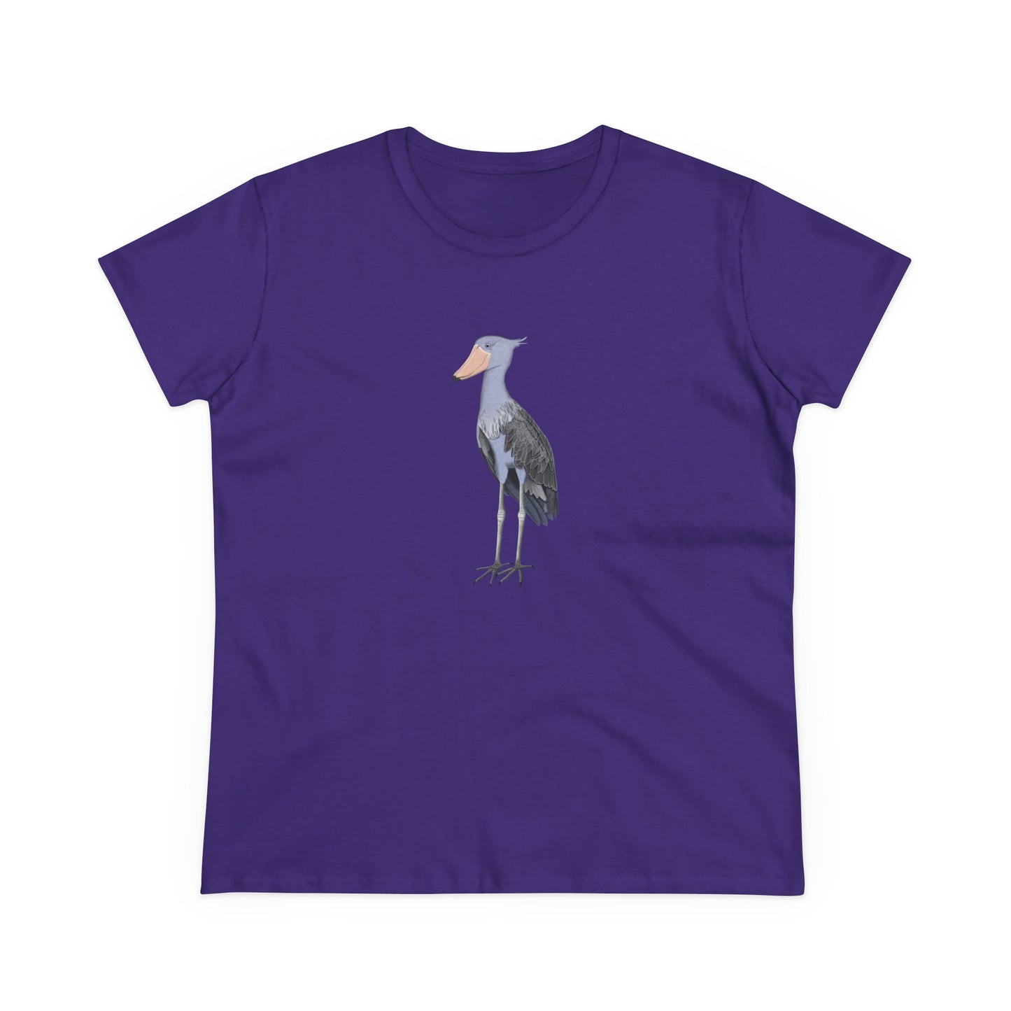 Shoebill Bird Design for Birdwatchers and Bird Lovers Women's T-Shirt