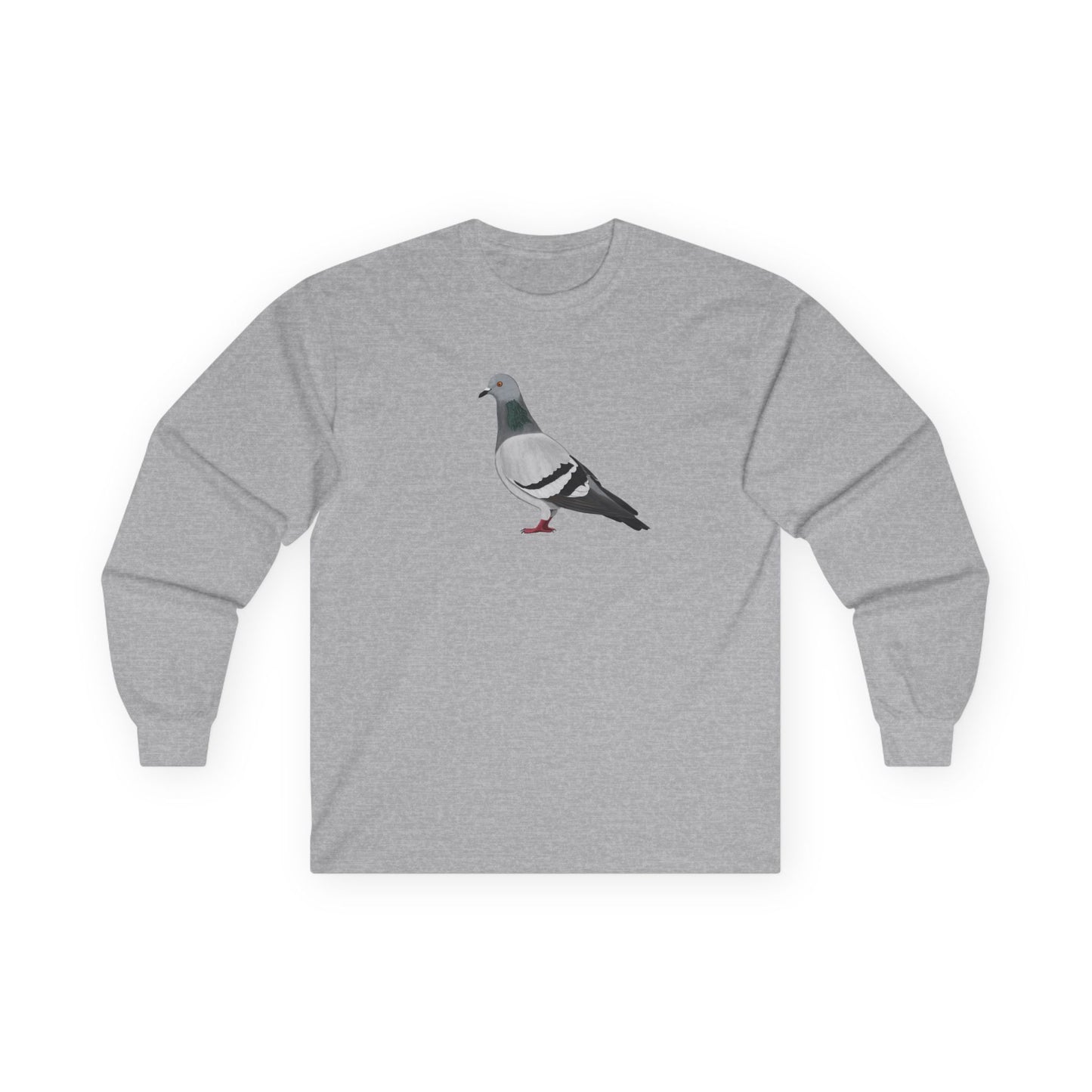Pigeon Birding & Birdwatching Bird Cotton Long Sleeve T-Shirt