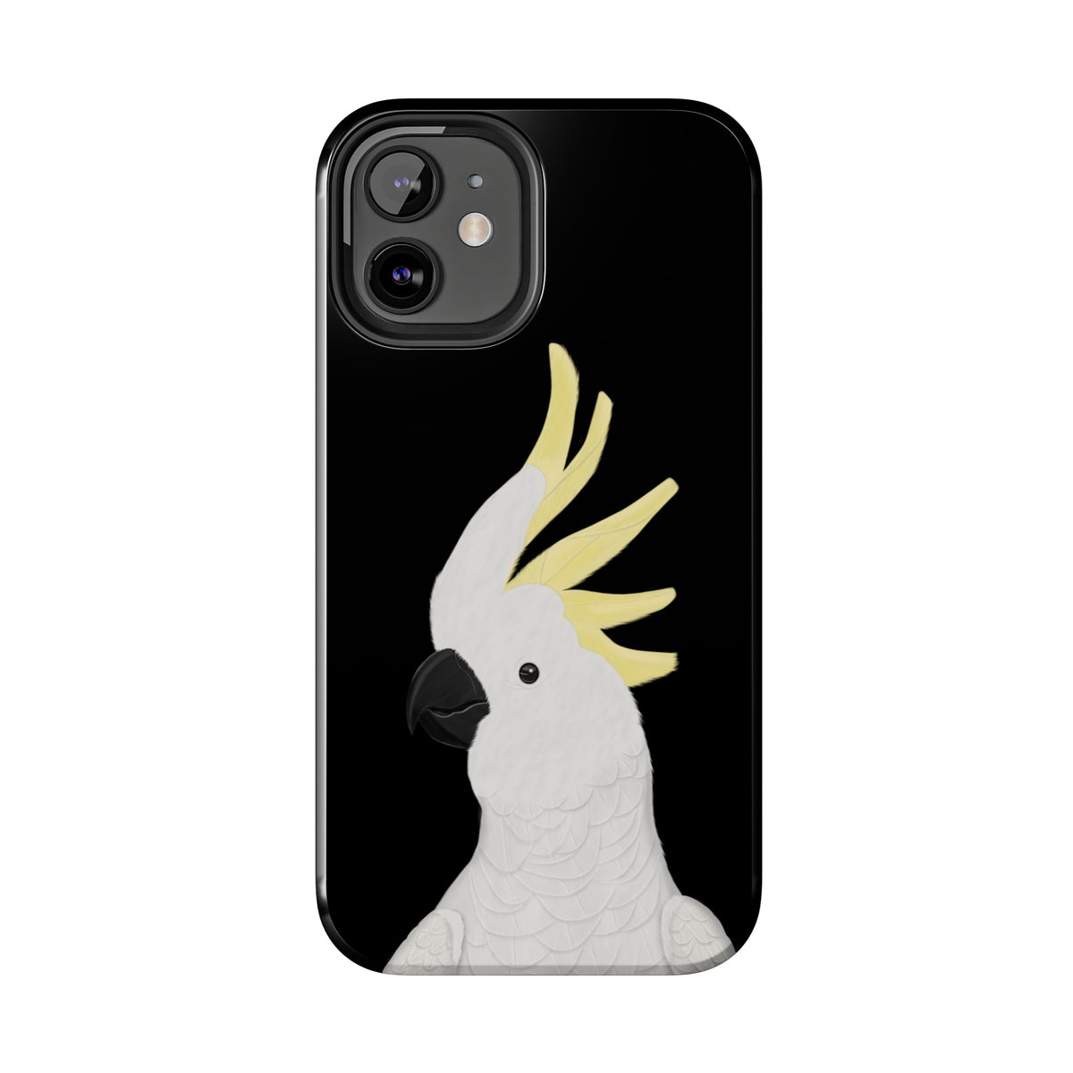 Cockatoo Phone Case on iPhone Cases background