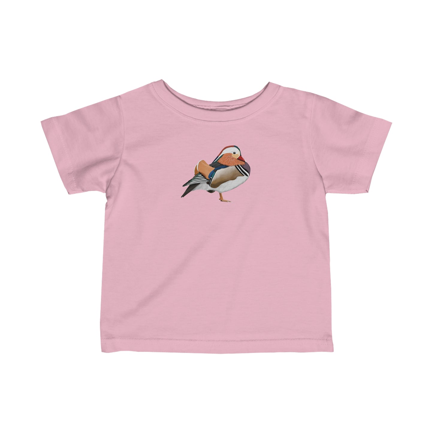 Mandarin Duck Bird Baby & Toddler Fine Jersey T-Shirt