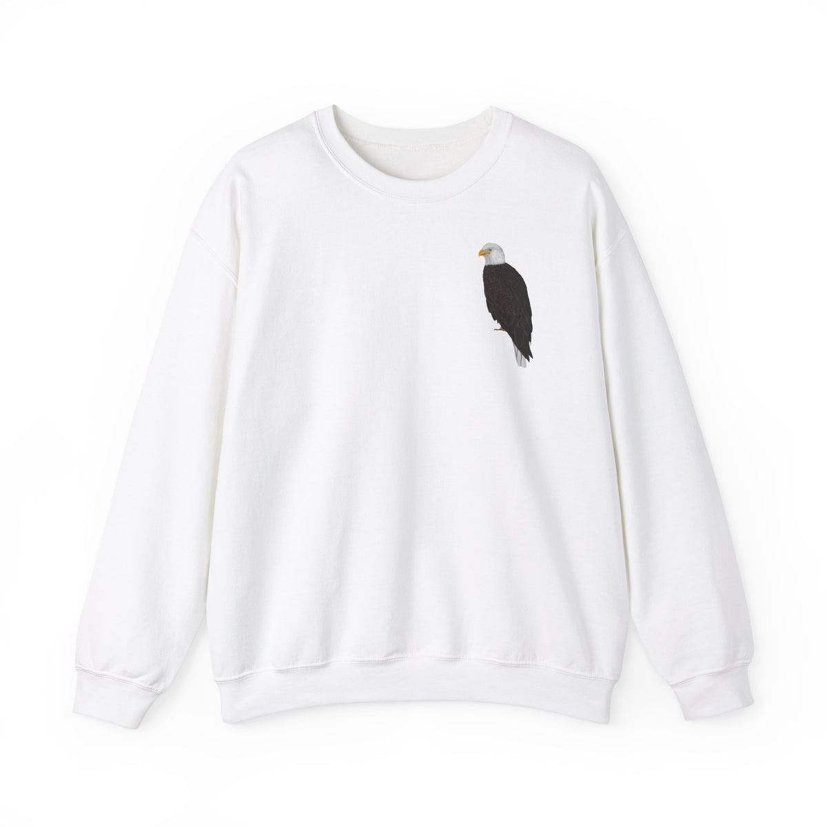 Weißkopfseeadler Vogel Sweatshirt Vogelmotiv – Animal Graphic Tee, Casual Everyday Wear