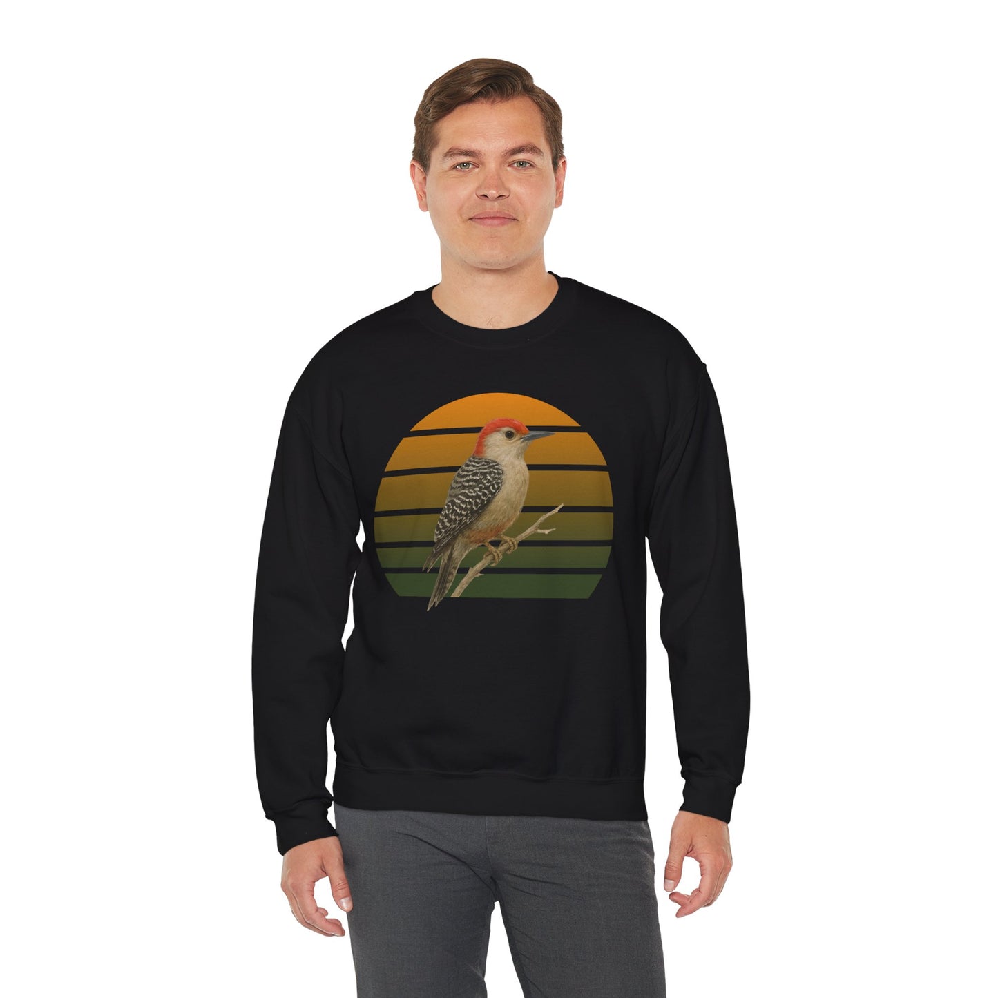 Red Bellied Woodpecker Bird Lover & Bird Watching Bird Sweatshirt