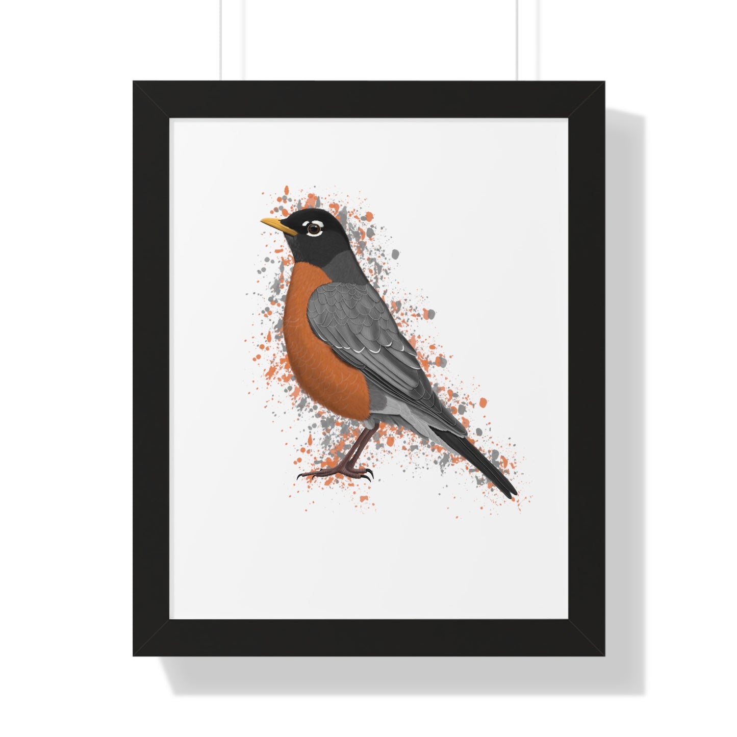 Robin Framed Poster – and Home & Living style