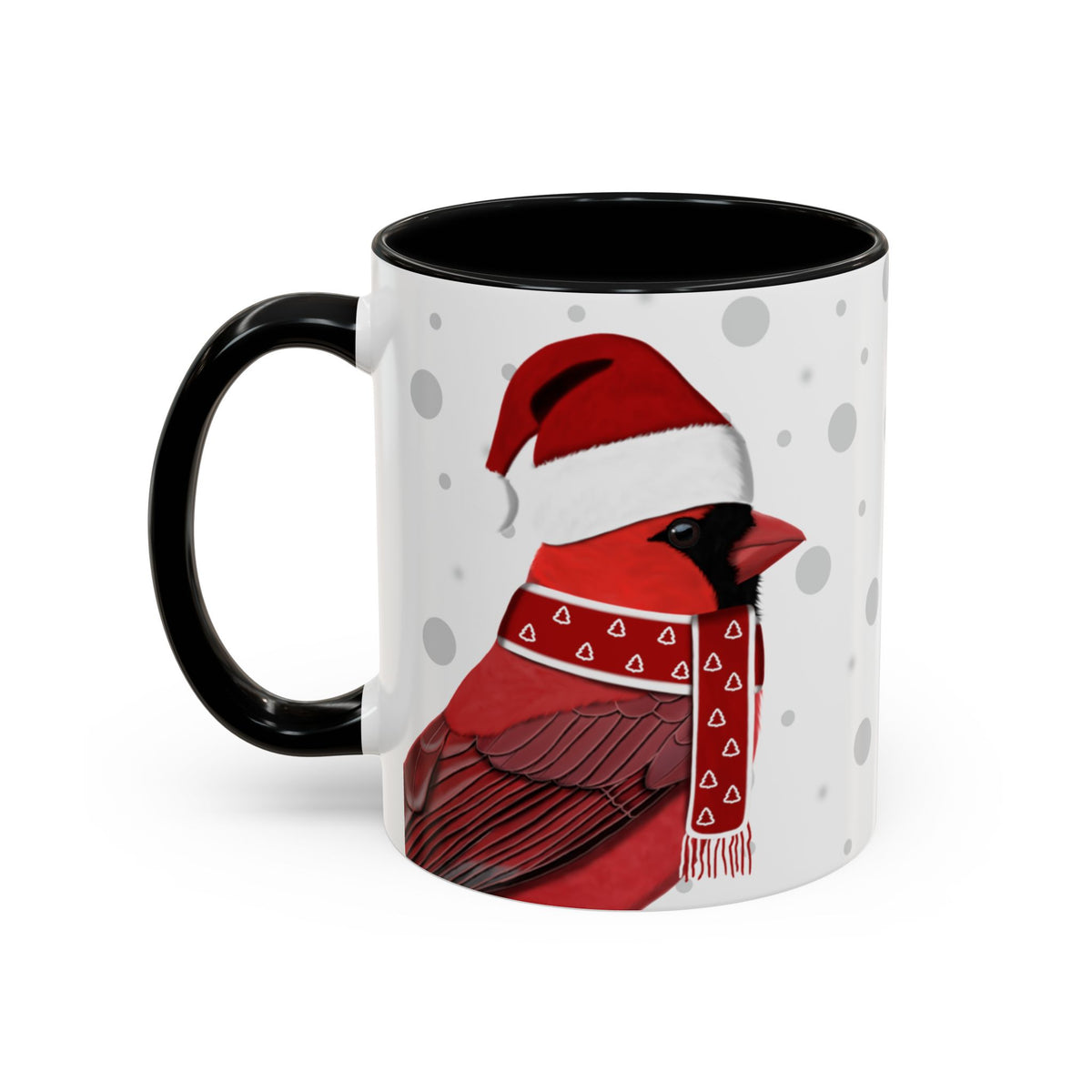 カーディナルクリスマスバードコーヒーマグ