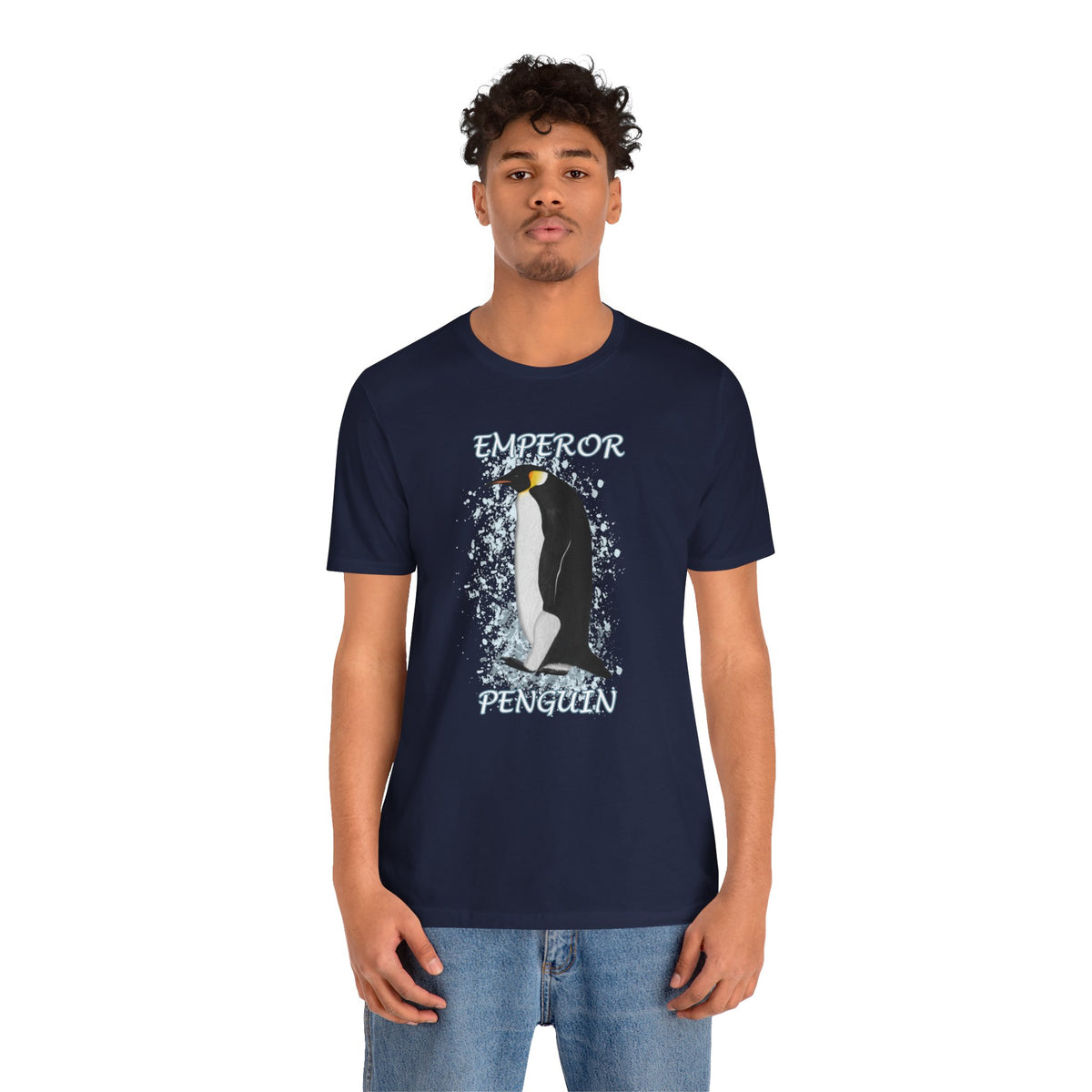 皇帝ペンギンのバードウォッチングとバードウォッチングのTシャツ