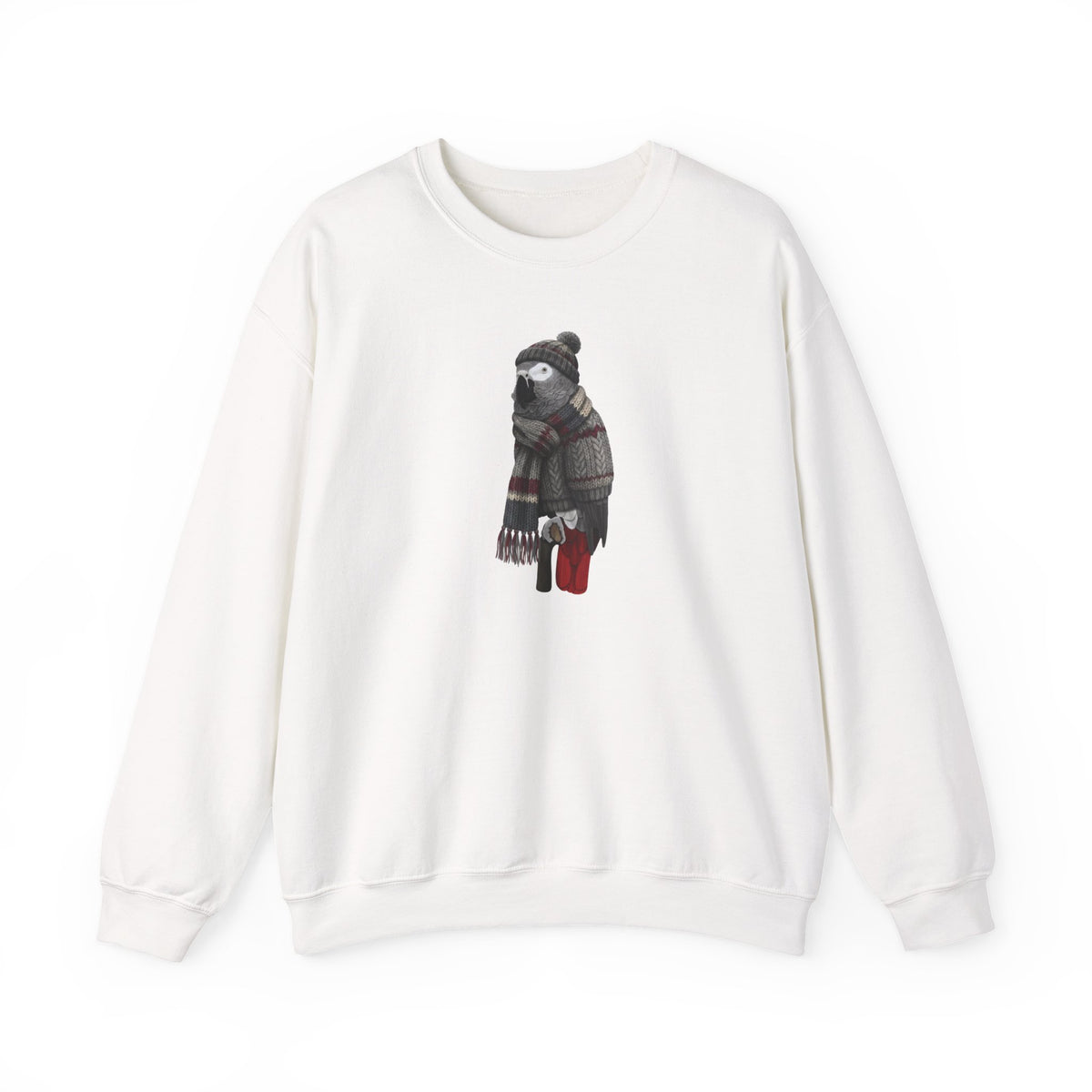 Parrot Sweatshirt – Animal Lover Gift and Avian Enthusiast style