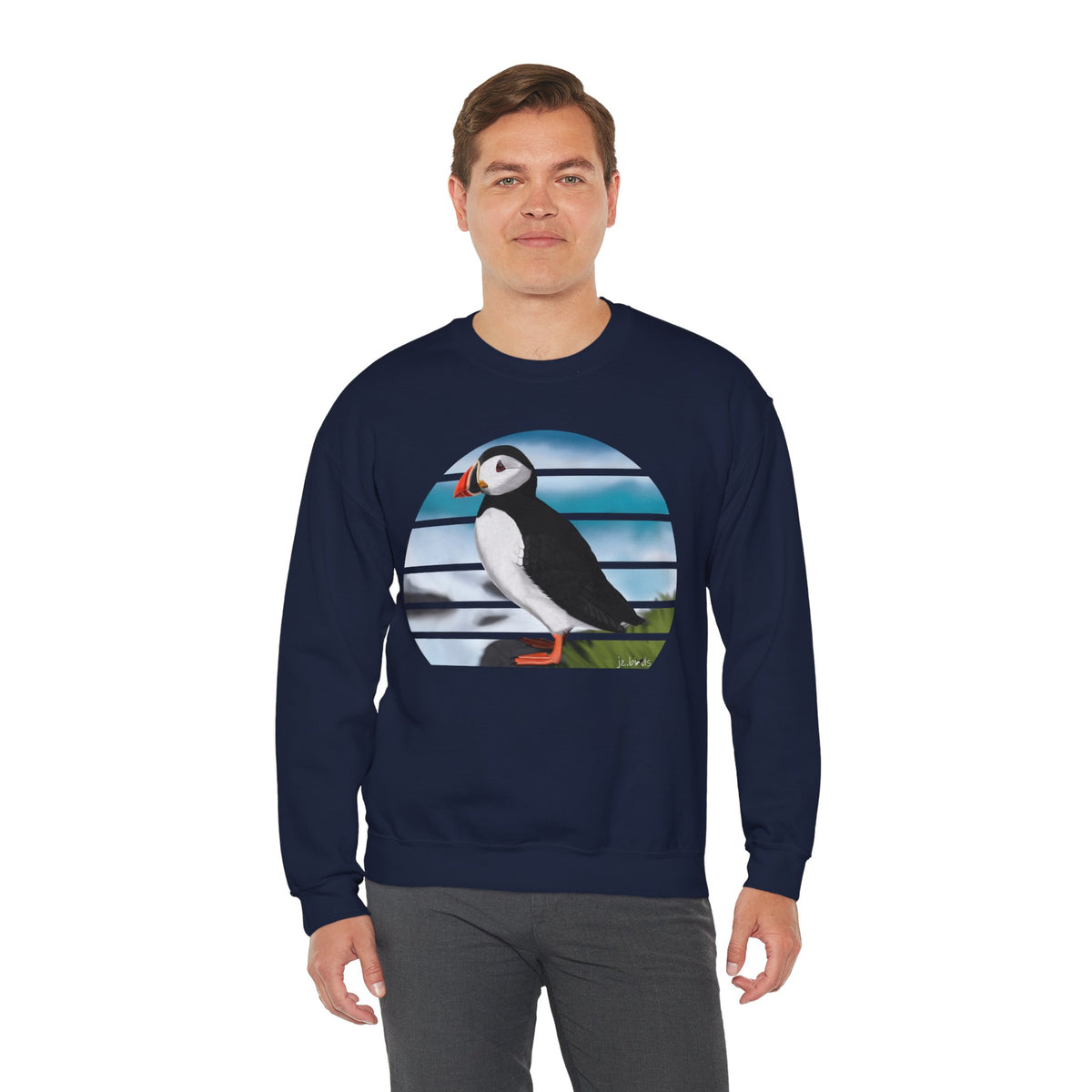 Puffin Birdlover Ornithologist Bird Sweatshirt