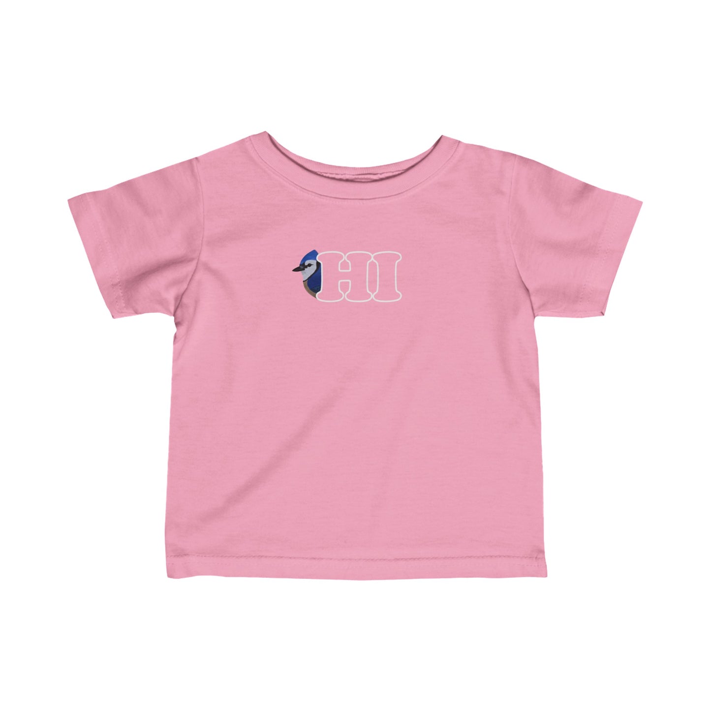Blue Jay Bird Hi Baby & Toddler Fine Jersey Tee