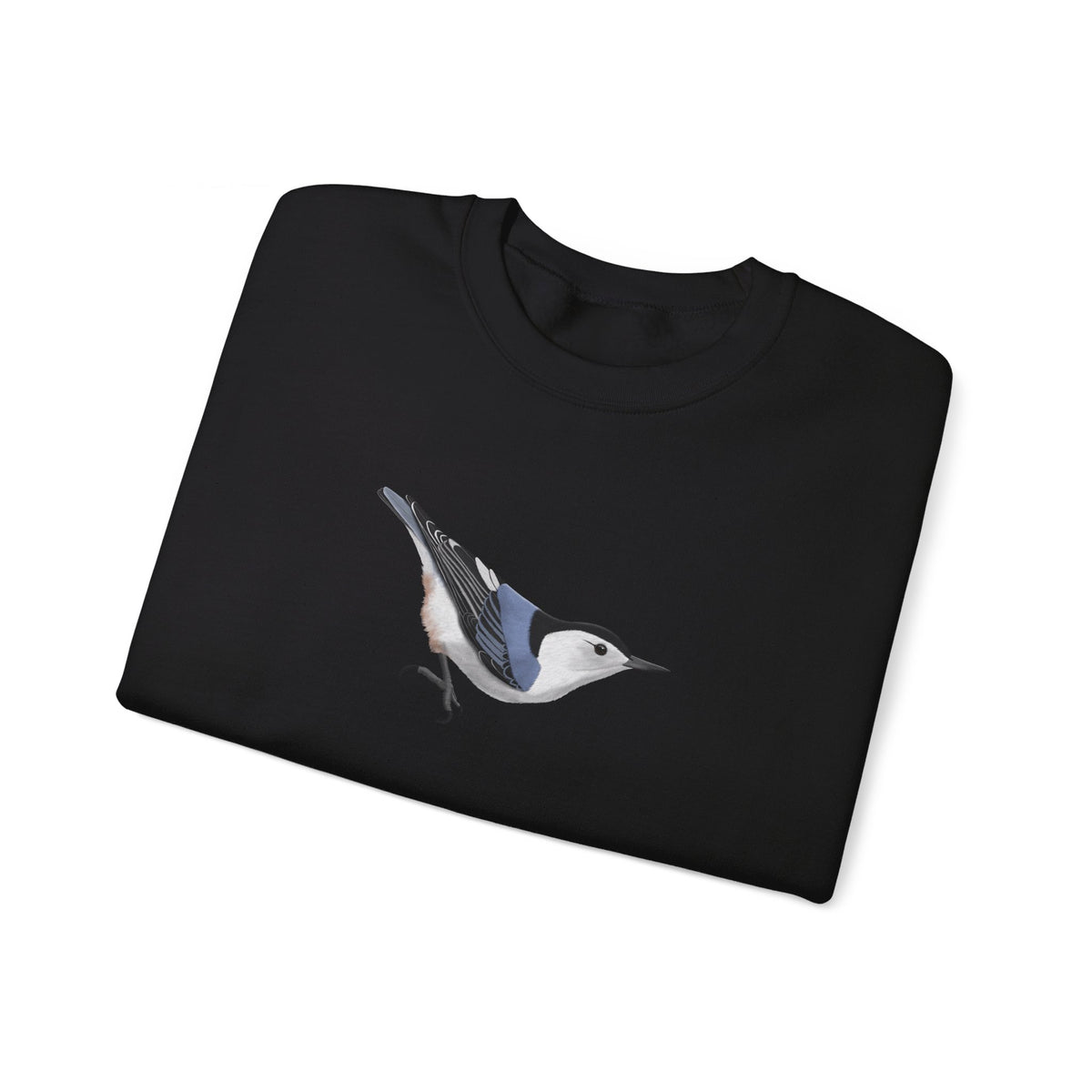 Nuthatch Bird Watcher Biologist Crewneck Sweatshirt