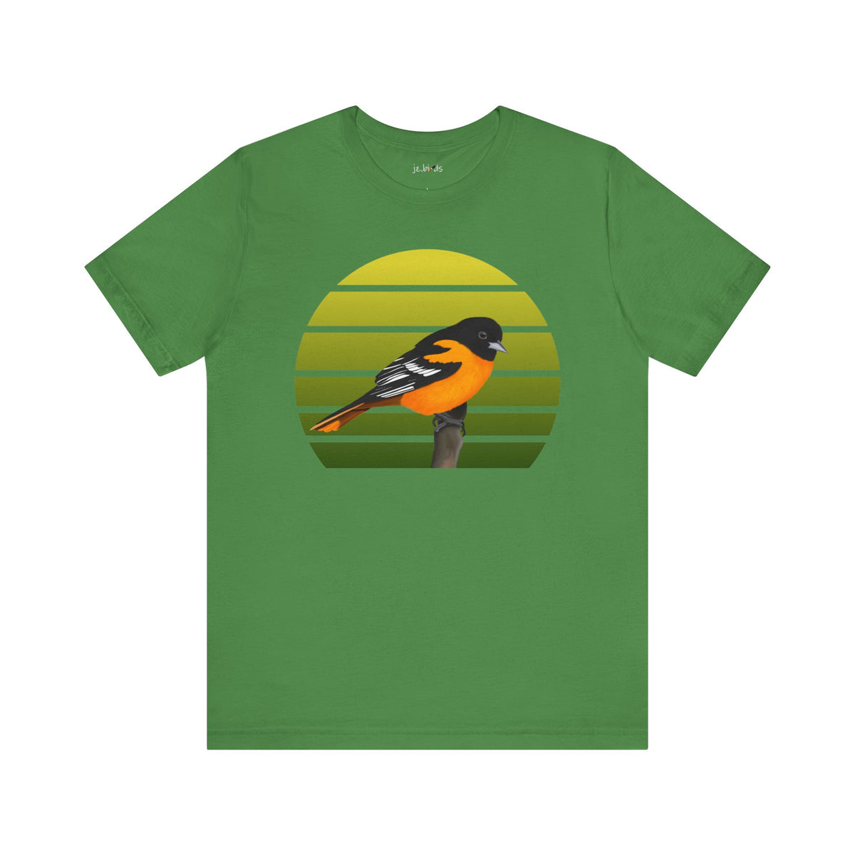 Baltimore Oriole Birdwatcher Bird T-Shirt – Cotton,