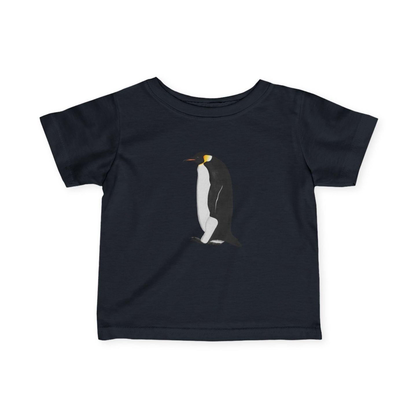 Süßes Pinguin Vogel Tiermotiv T-Shirt für Babys und Kleinkinder