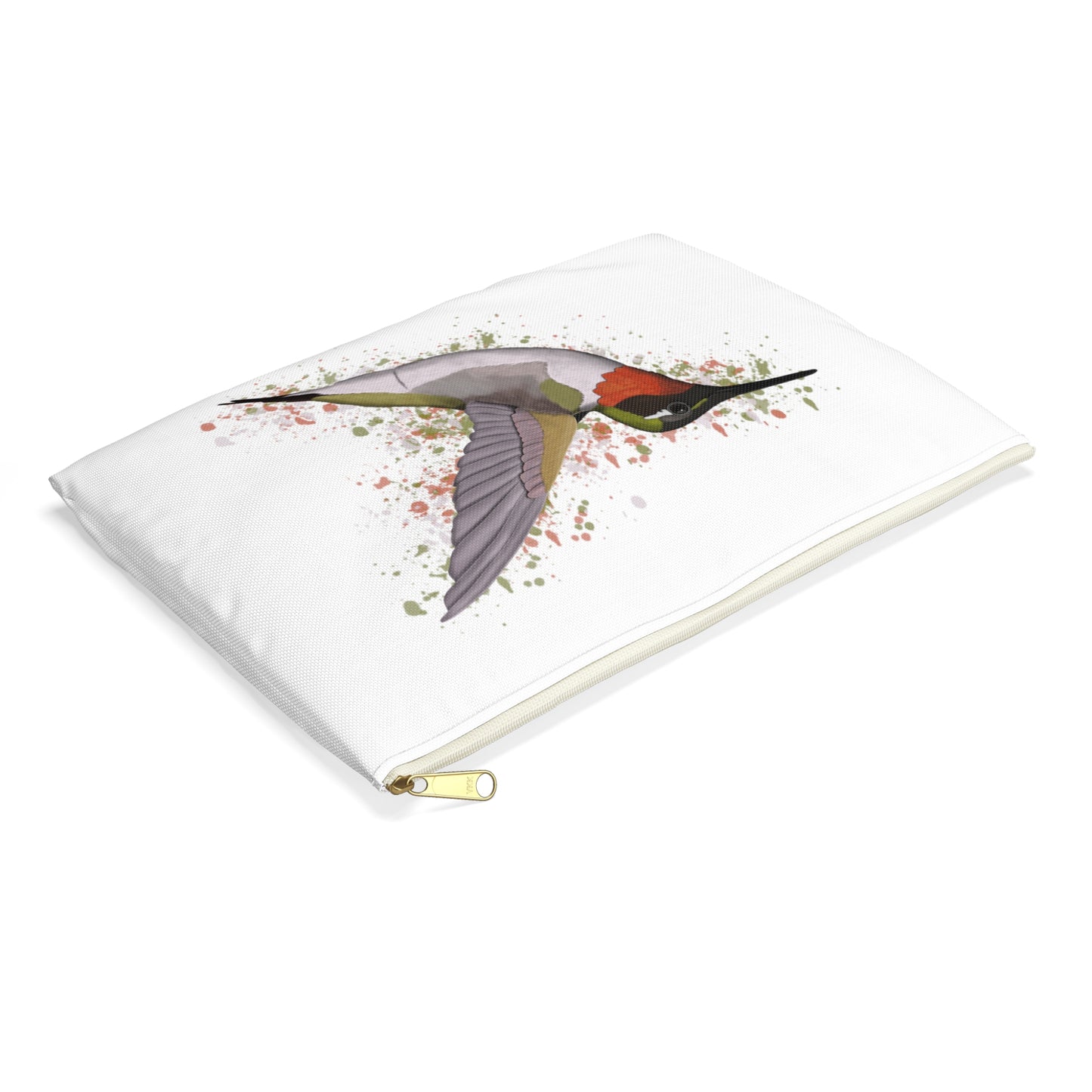 Hummingbird Bird Art Accessory Pouch - jz.birds