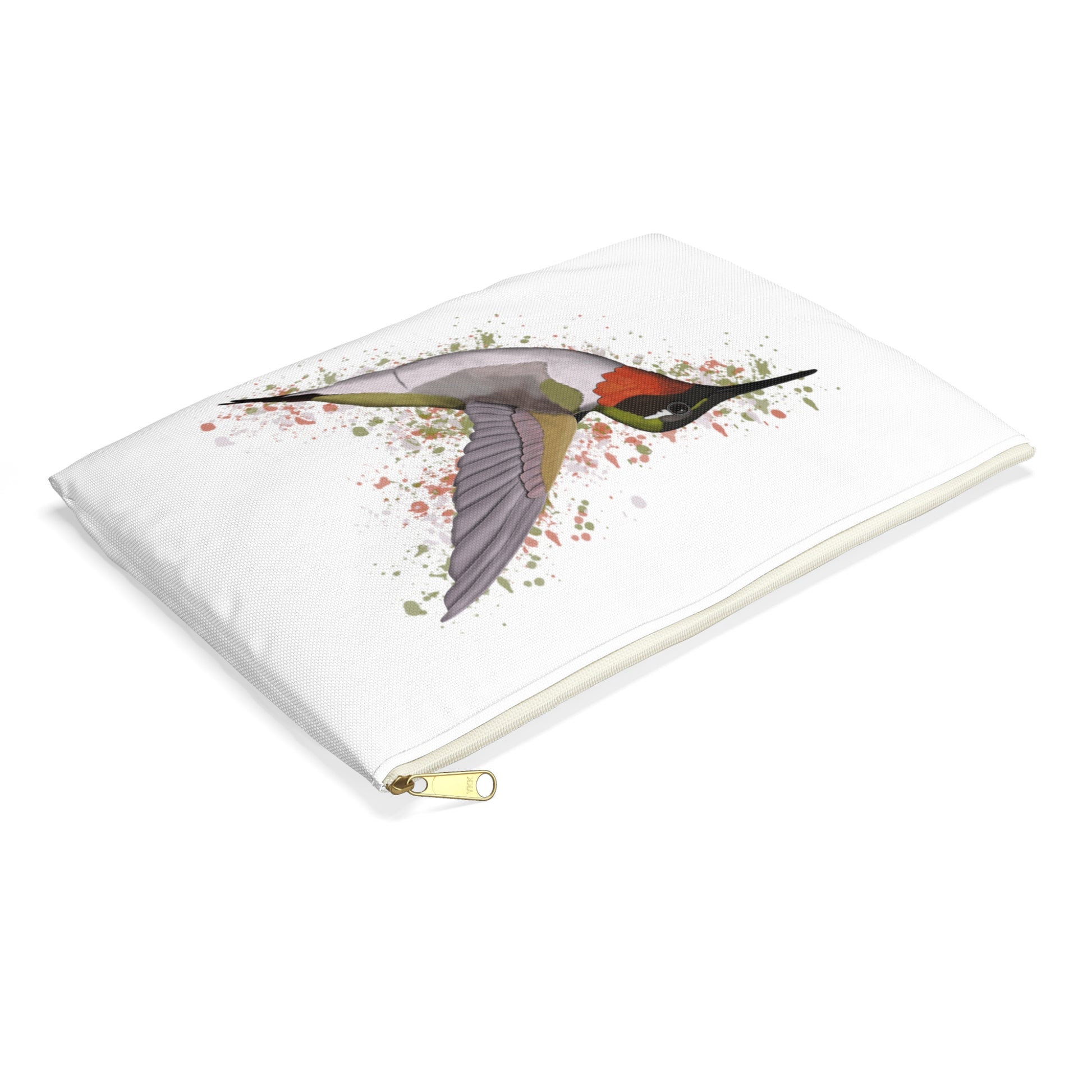 Hummingbird Bird Art Accessory Pouch - jz.birds