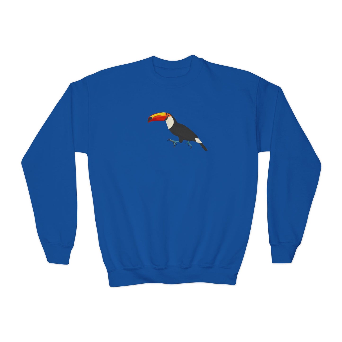 Toucan Bird Birdwatching Youth Crewneck Sweatshirt