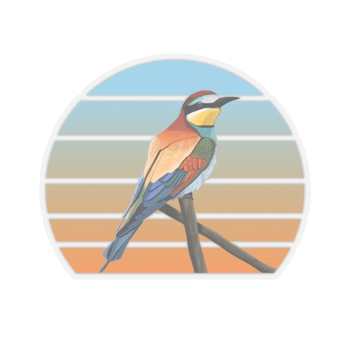 Bee-Eater Bird Sticker