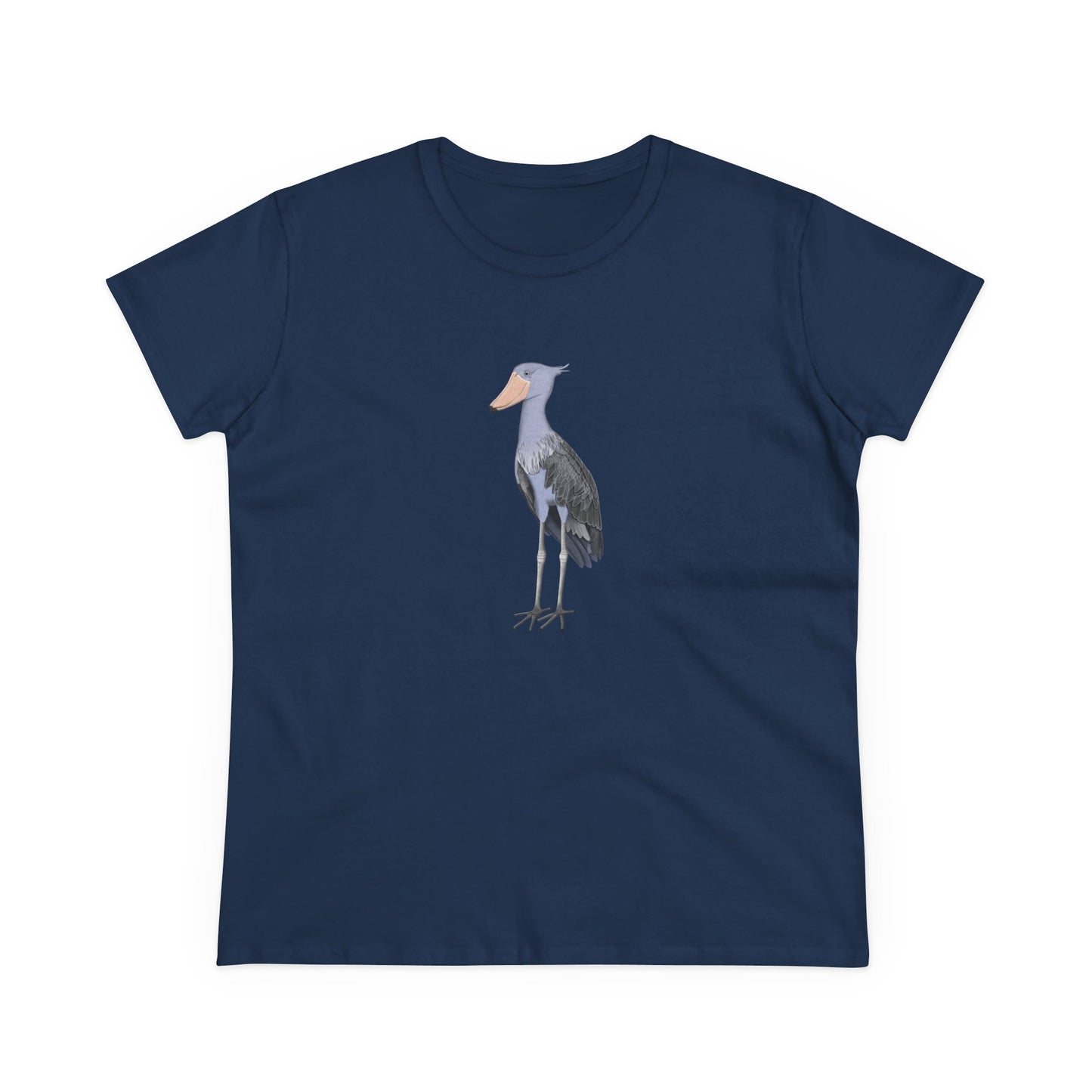 Shoebill Bird Design for Birdwatchers and Bird Lovers Women's T-Shirt