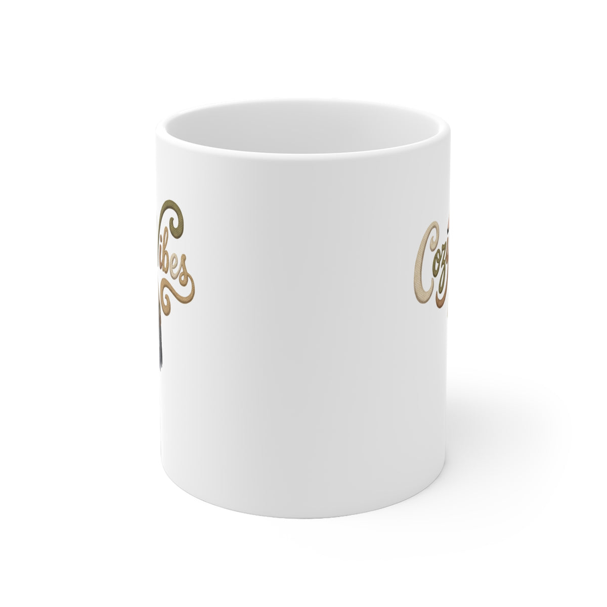 Schuhschnabel mit Strickpullover Tasse – Weihnachtliche Vogelmotiv Cozy Vibes – Ideal für Kakao & Kaffee