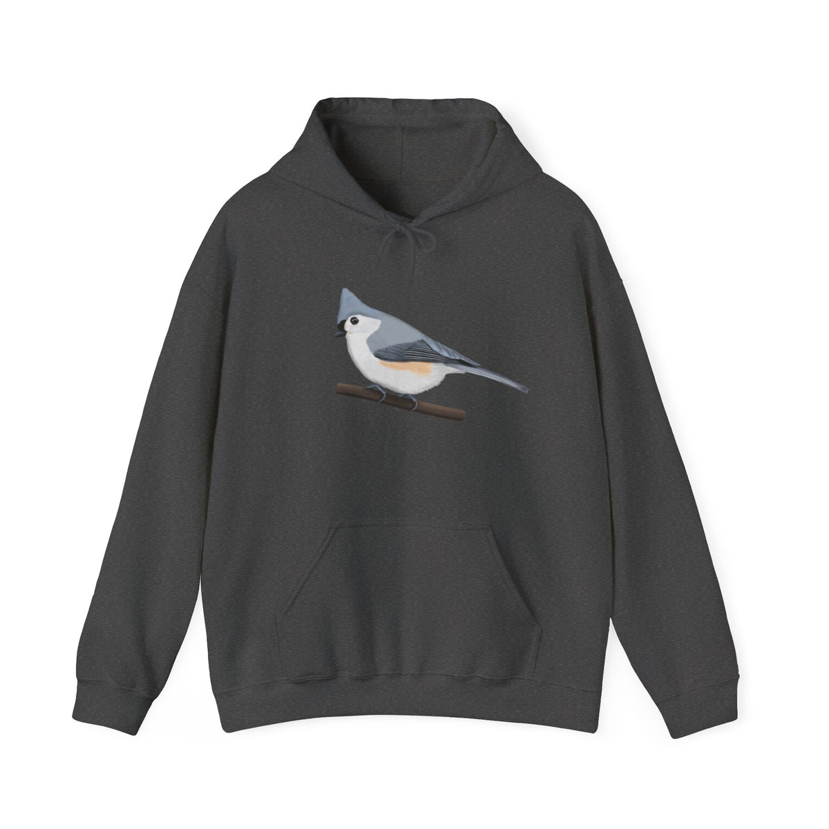 Tufted Titmouse Hoodie – DTG, Hoodies