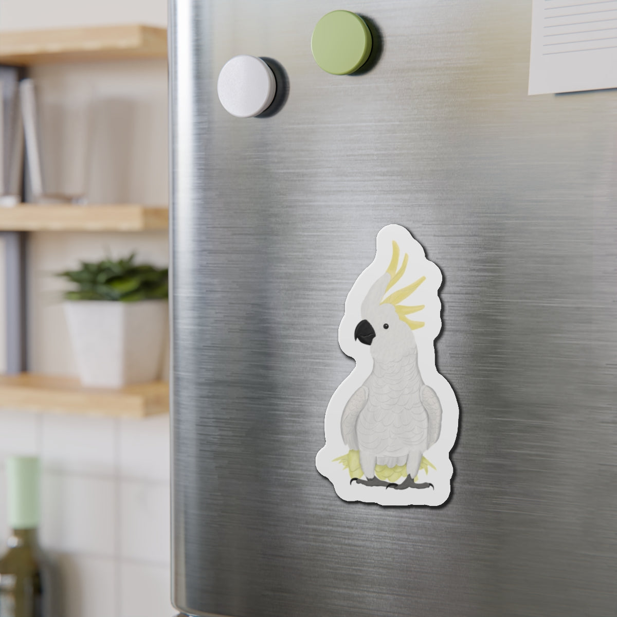 Cockatoo Home Decor – bird magnet, & Living