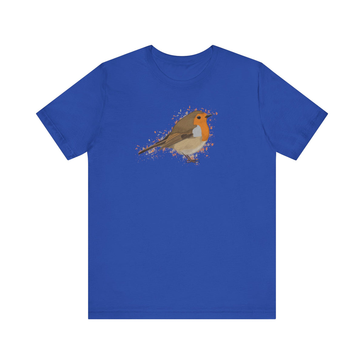 Rotkehlchen Vogel T-Shirt für Vogelfreunde – bird graphic tee,