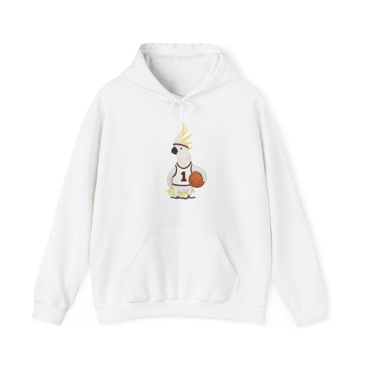 Cockatoo Hoodie – basketball bird