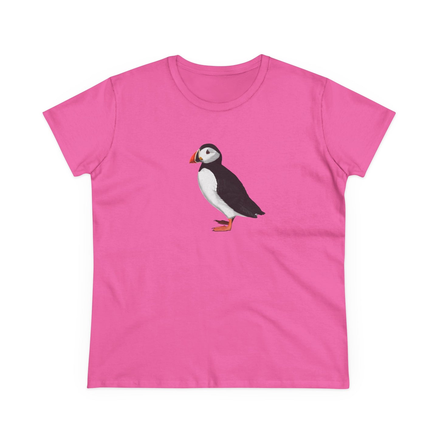 Puffin Bird Design for Birdwatchers and Bird Lovers Women's T-Shirt
