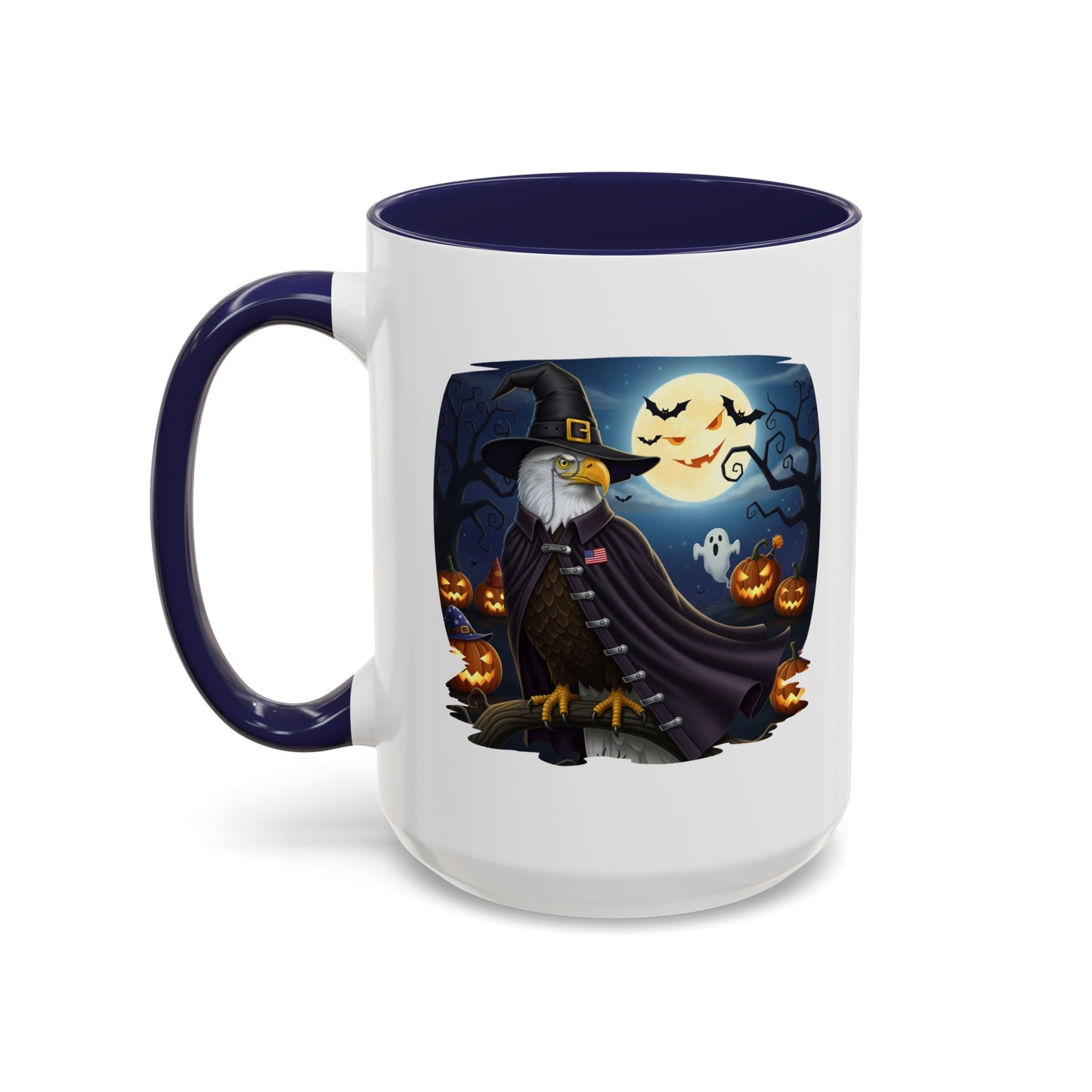 Bald Eagle Halloween Bird Mug - A Spooky & Funny Halloween Cup