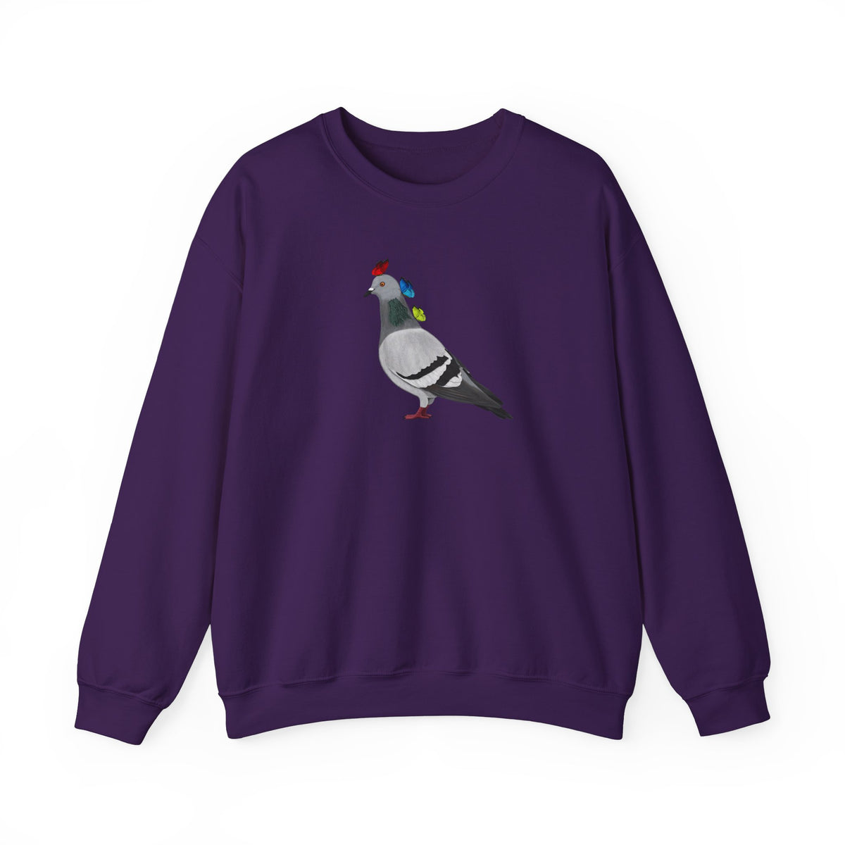 Pigeon Sweatshirt in Dark Heather