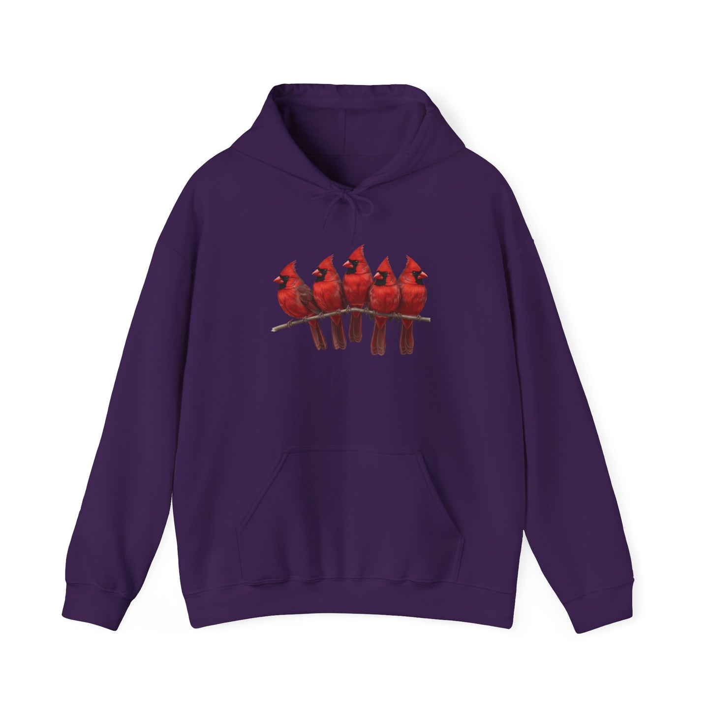 Cardinals Hoodie Bird Lover & Bird Watcher | Unisex Sweater | Gift for Bird Lovers
