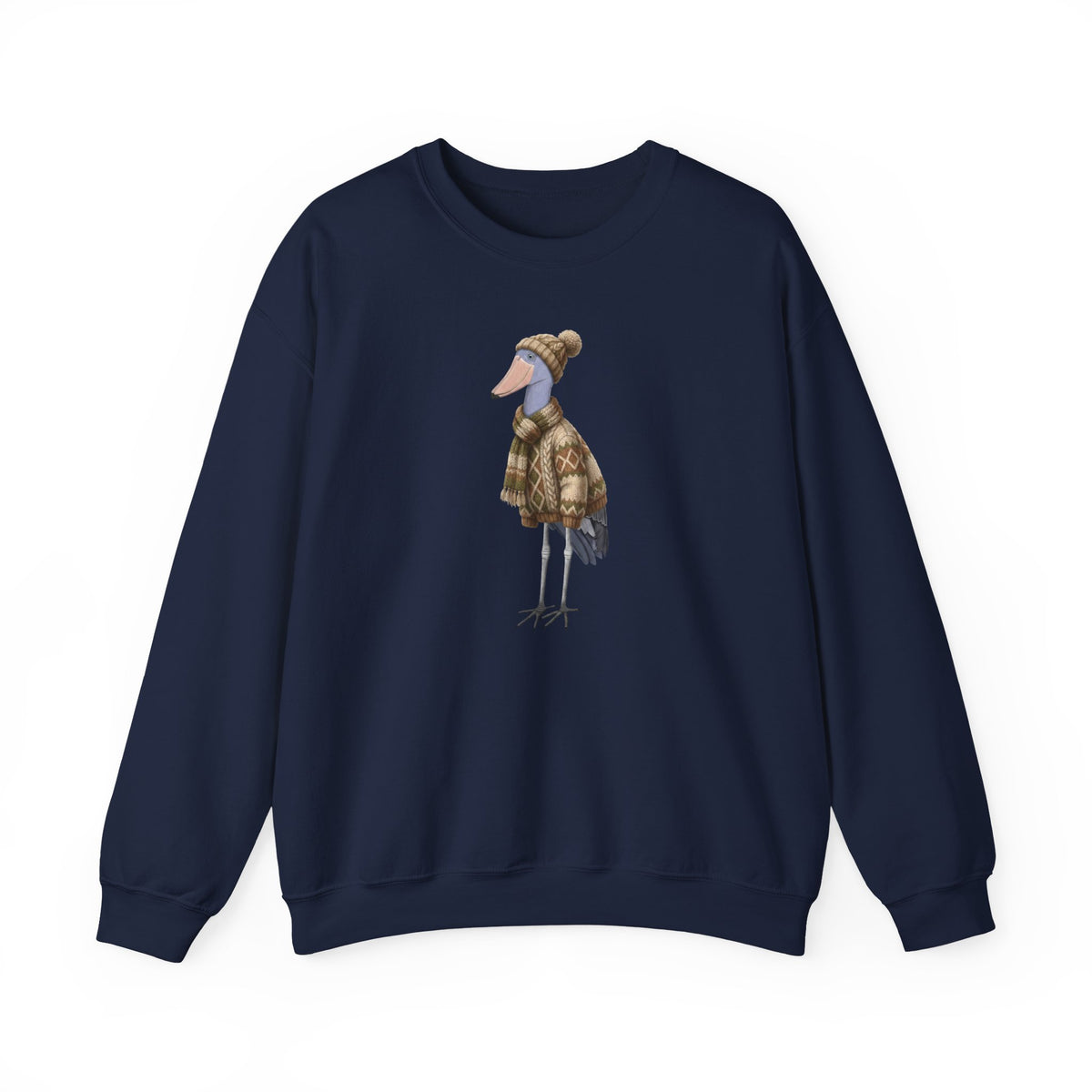 Shoebill Cozy Sweatshirt – Animal Lover Gift, Avian Enthusiast
