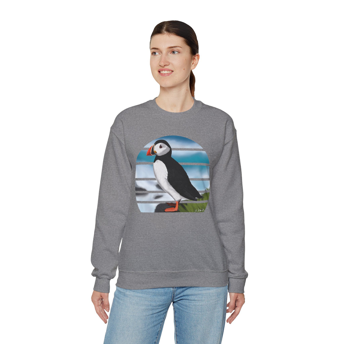 Puffin Birdlover Ornithologist Bird Sweatshirt