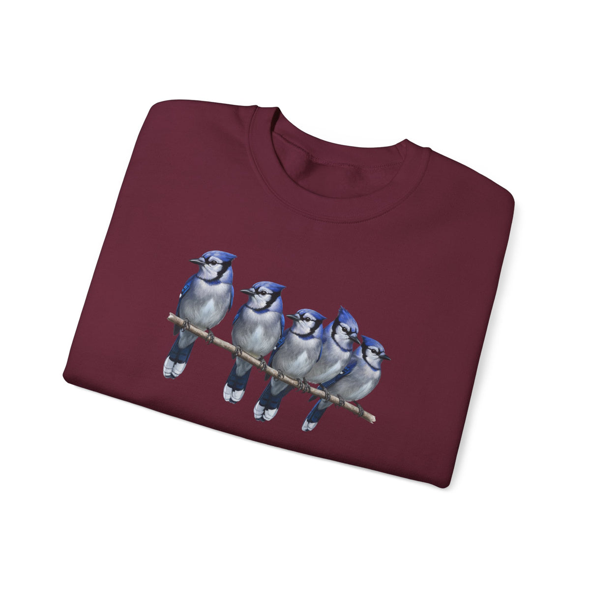 Blue Jays Sweatshirt | Bird Watcher Crewneck | Unisex Songbird Gift for Bird Lovers