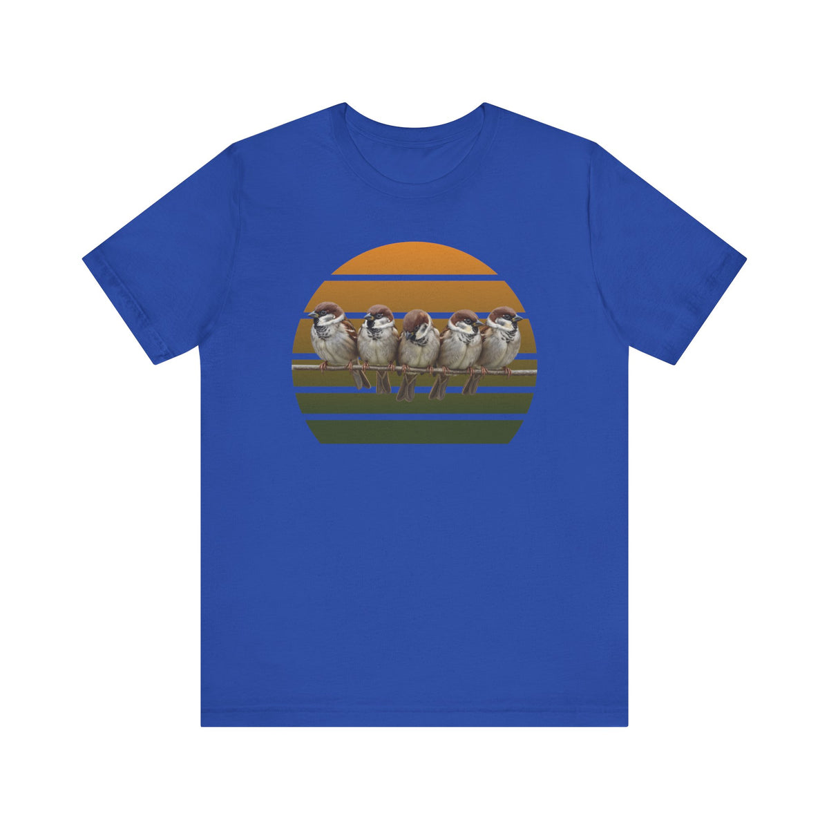 Sparrow Premium T-Shirt | Unique Birdwatcher & Birder Gift by jz.birds