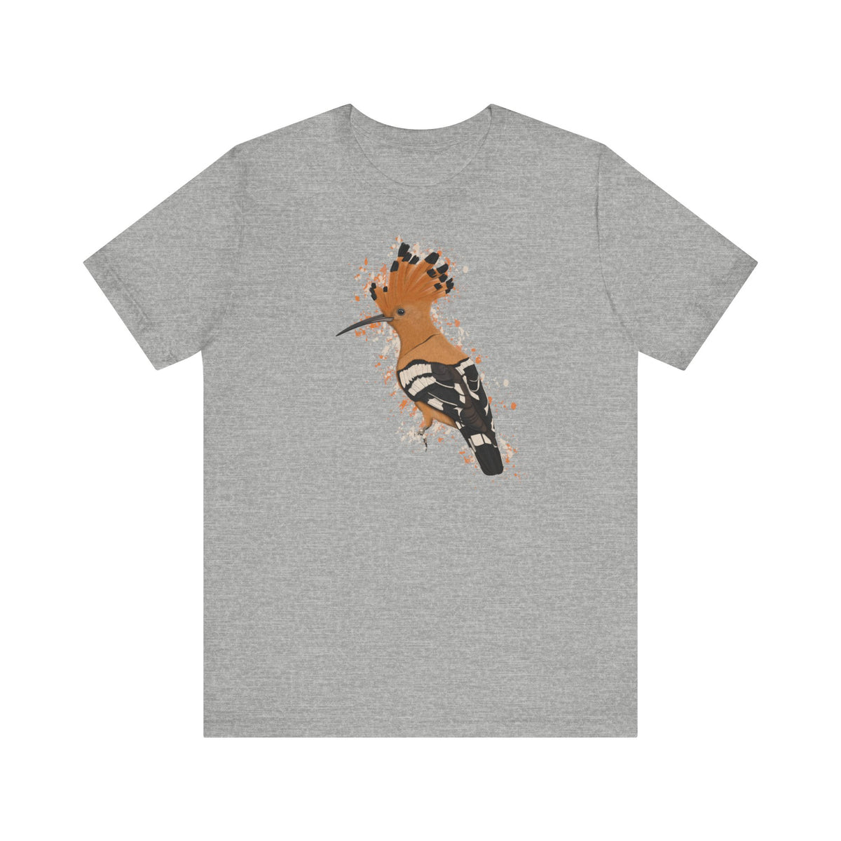 Wiedehopf Vogel T-Shirt – bird graphic tee und watching gear Stil