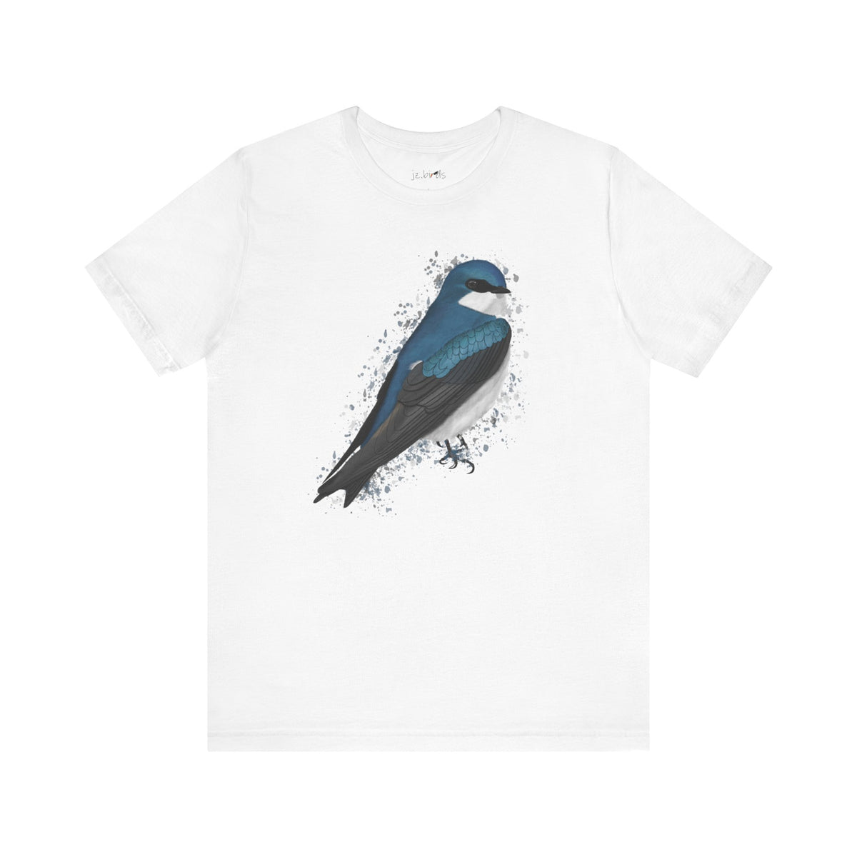 Tree Swallow Bird T-Shirt – Cotton,