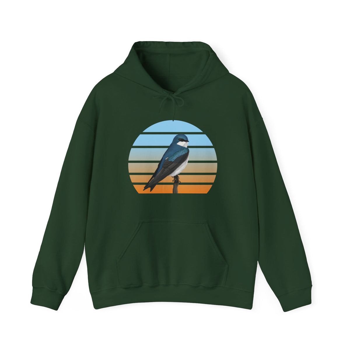 Tree Swallow Hoodie – bird and DTG style