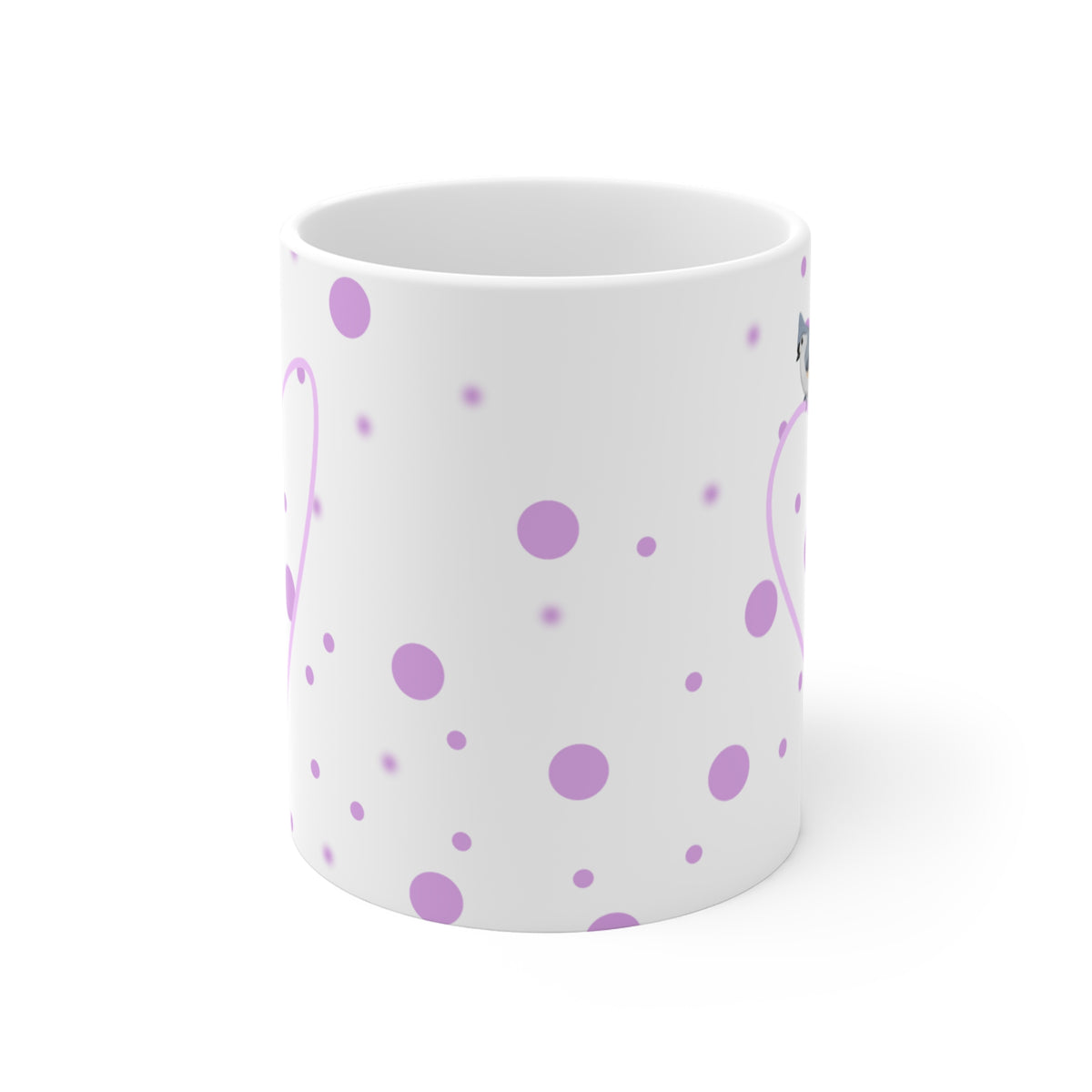Tufted Titmouse Valentine's Day Mug – funny bird Home & Living
