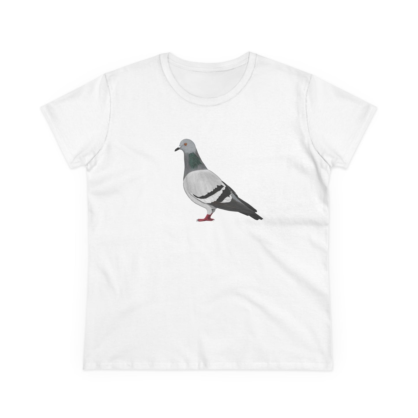 Pigeon Bird Design for Birdwatchers and Bird Lovers Women's T-Shirt